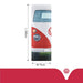 Vw Single Sleeping Bag Titan Red 190Cm X 75Cm OL0182-RD - Board Masters - My Roof Tent