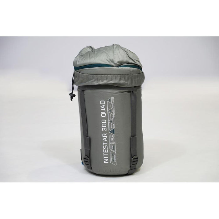 Vango Nitestar Alpha 300 Quad Sleeping Bag Square 3 Season Camping - Vango - My Roof Tent