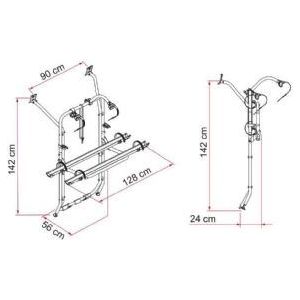 Fiamma Carry-Bike Vw T6 02096-20- - Fiamma - My Roof Tent