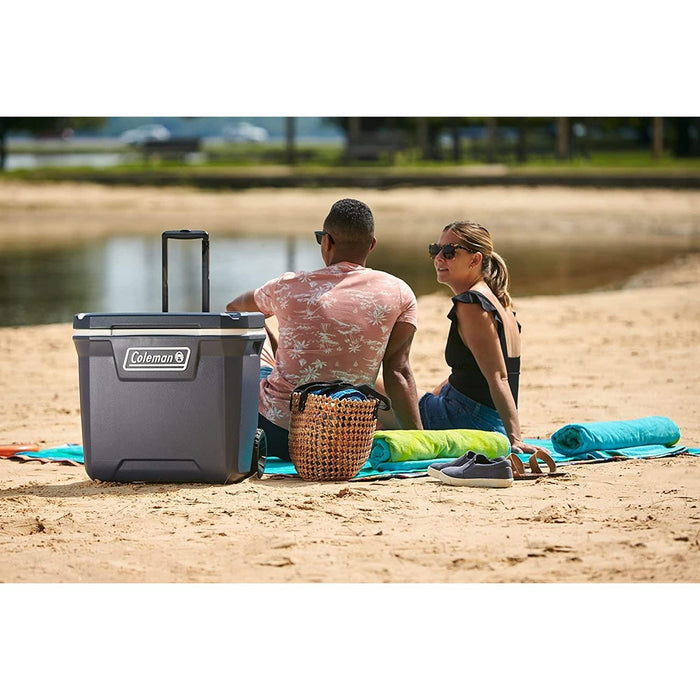 Coleman 47L Cooler Xtreme Wheeled 50QT Picnic Camping BBQ Cool Box - Coleman - My Roof Tent