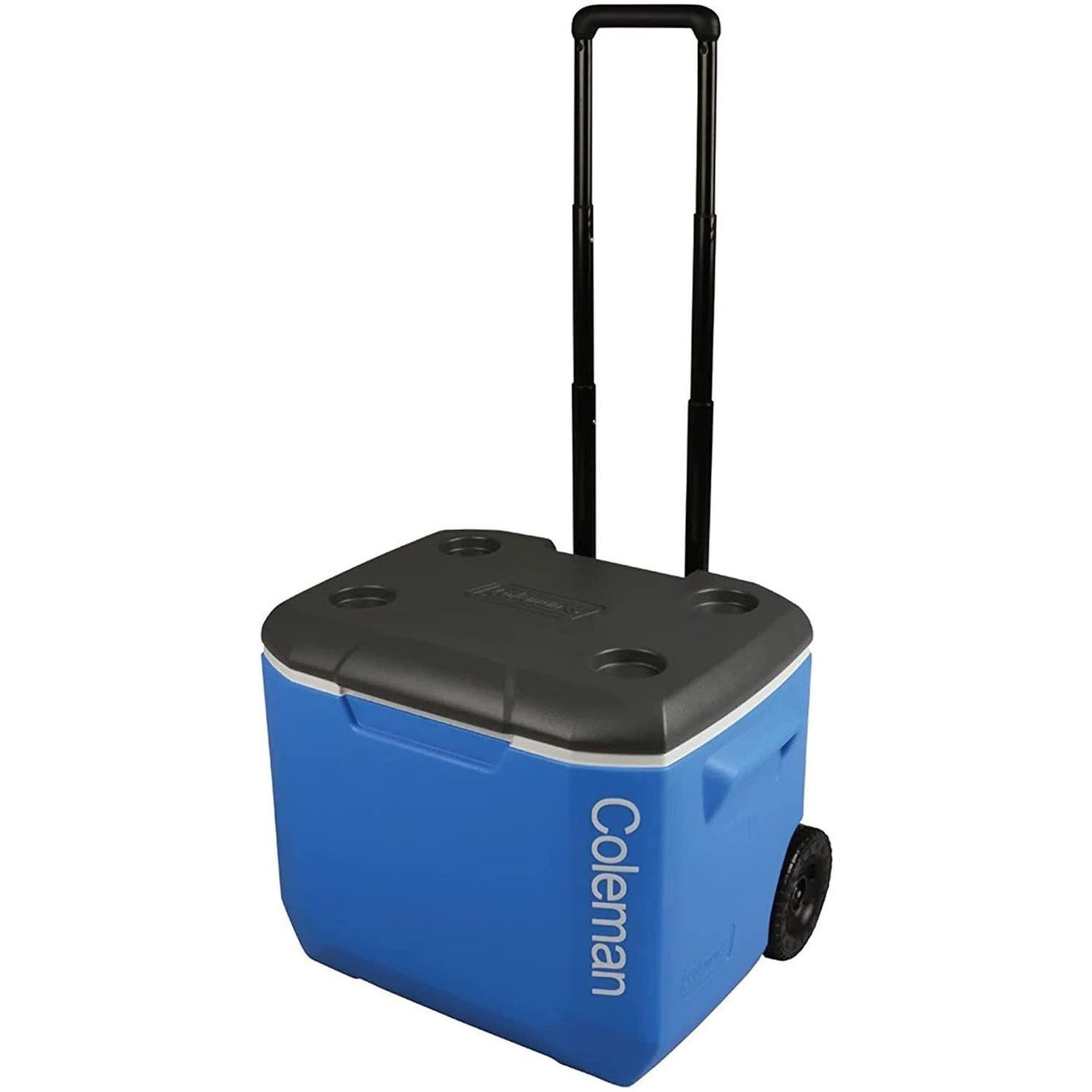 Coleman Blue 60QT Tricolour Wheeled Camping Cooler - Coleman - My Roof Tent