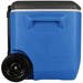 Coleman Blue 60QT Tricolour Wheeled Camping Cooler - Coleman - My Roof Tent
