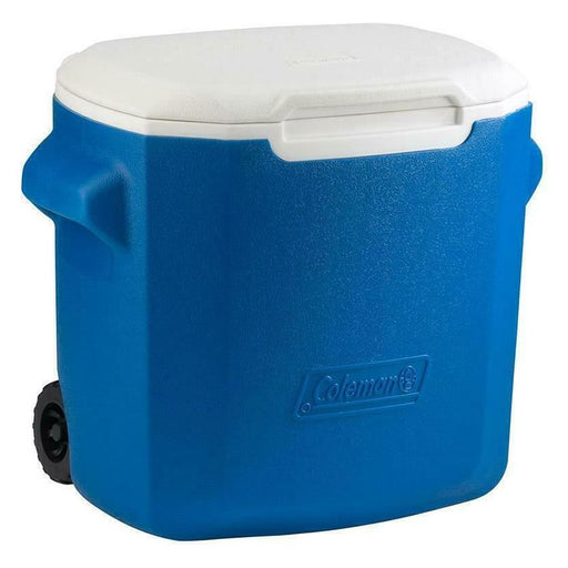 Coleman Cool Box 26 Litre Performance 28QT Wheeled Cooler in Blue Camping - Coleman - My Roof Tent