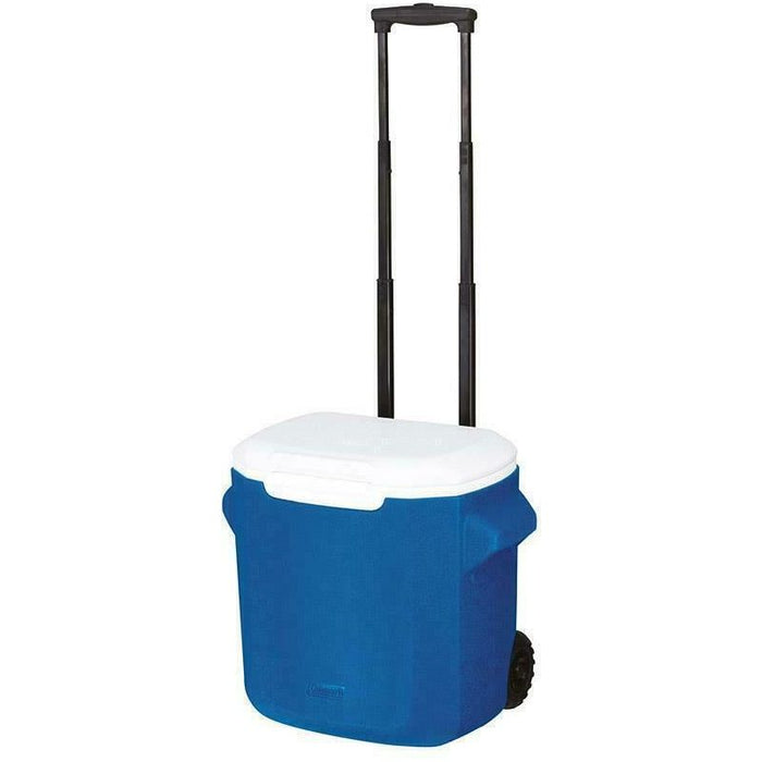 Coleman Cool Box 26 Litre Performance 28QT Wheeled Cooler in Blue Camping - Coleman - My Roof Tent