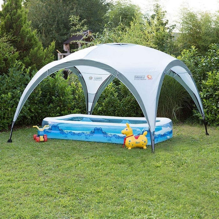 Coleman Event Shelter Large Gazebo Sun Shade Garden & Camping 12x12 3.6M - Coleman - My Roof Tent