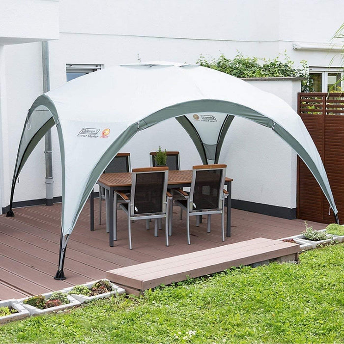 Coleman Event Shelter Medium Gazebo Sun Shade Garden & Camping 10x10 3M - Coleman - My Roof Tent