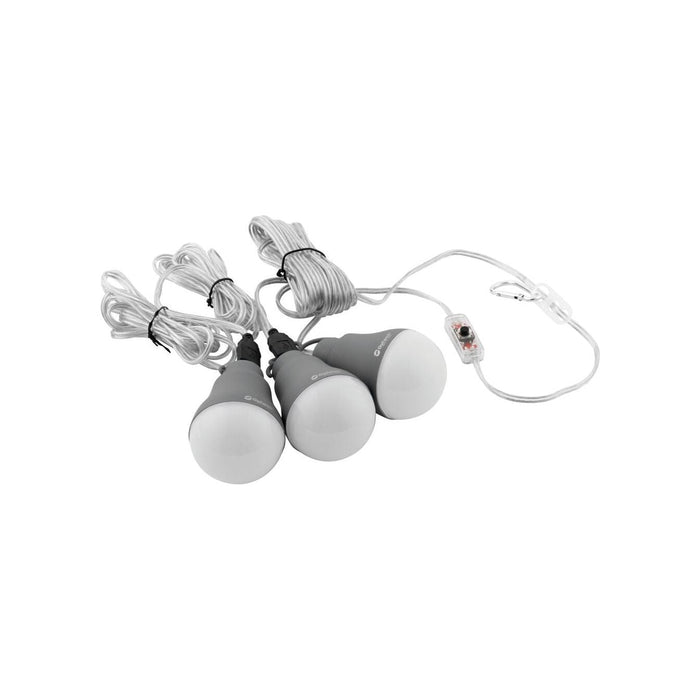 Outwell Epsilon Bulb Set of 3 Tent Awning Lights USB 12V Lighting - Outwell - My Roof Tent