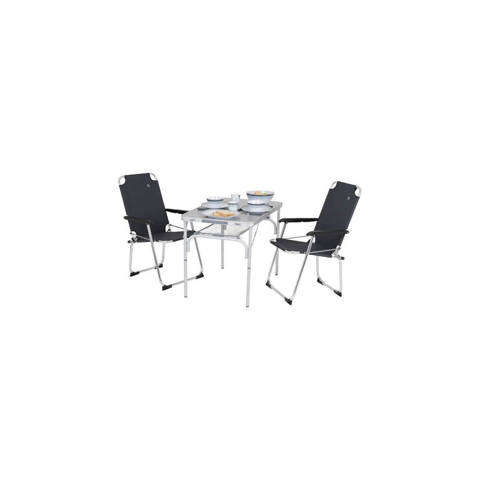 Bo-Camp Chair Copa Rio M Aluminium Graphite - Bo-Camp - My Roof Tent