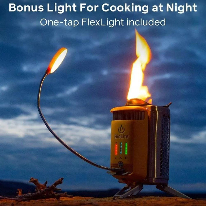 Biolite CampStove 2+ Complete Cook Kit Stove with USB Charging New 2025 Model - Biolite - My Roof Tent