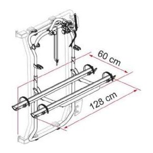 Fiamma Carry-Bike Frame Deep Black 02096-35A - Fiamma - My Roof Tent
