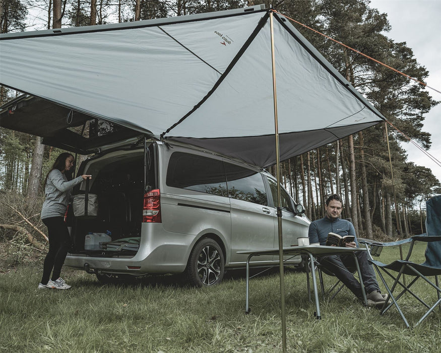 Easy Camp Lom Tri Campervan Canopy Grey Sun Shade - Easy Camp - My Roof Tent