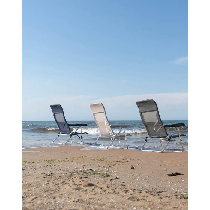 Crespo Beach Chair AL/223 Dark Blue - Crespo - My Roof Tent