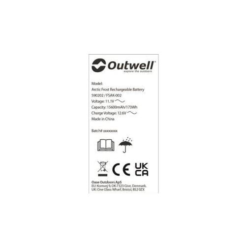 Outwell Arctic Frost Rechargeable Battery - Outwell - My Roof Tent