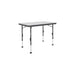 Crespo Table AP/246-M-89 Black 101 x 65cm - Crespo - My Roof Tent