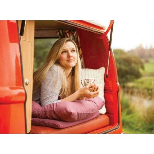 Luxury Grey Stripe Compact Duvalay 4.5 Tog Sleeping Bag Duvet & Topper GREY - Duvalay - My Roof Tent