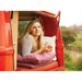 Luxury Grey Stripe Compact Duvalay 4.5 Tog Sleeping Bag Duvet & Topper GREY - Duvalay - My Roof Tent
