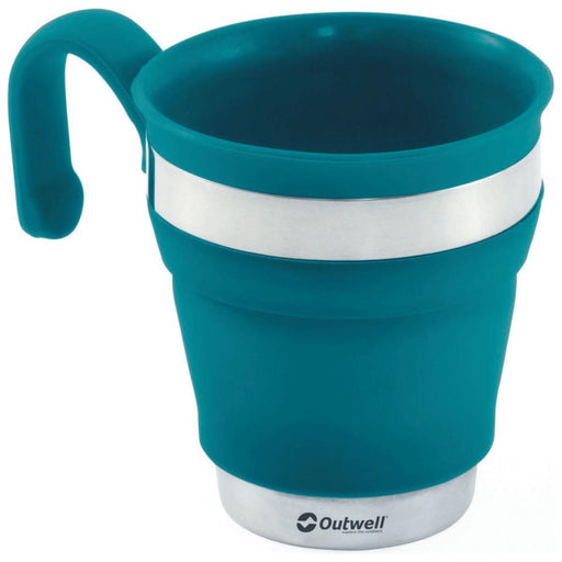 Collaps Mug Deep Blue: Collapsible and Reusable Camping Mug - Outwell - My Roof Tent
