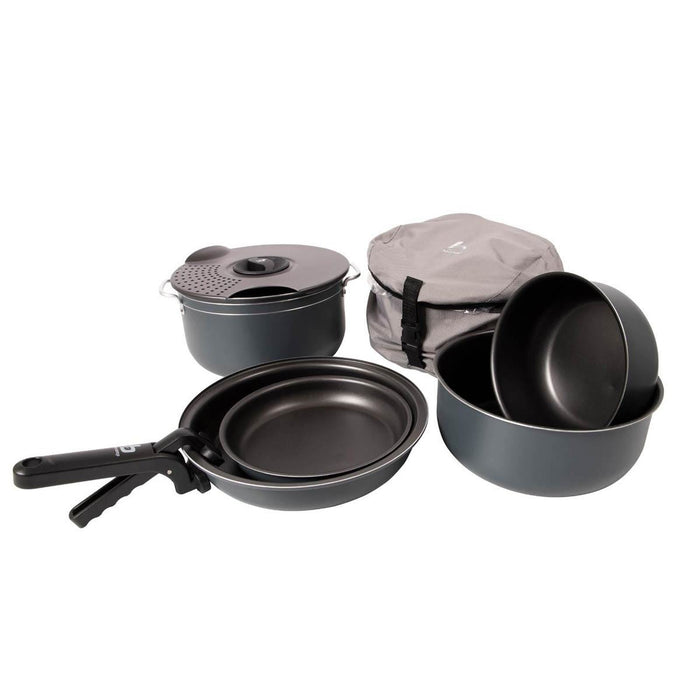 Bo-Camp Cookware Set Camping 7 Pieces Aluminium - Bo-Camp - My Roof Tent