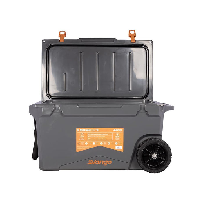 Vango Vango Glacier Wheelie 70L Cooler Coolbox 70L Grey - Vango - My Roof Tent