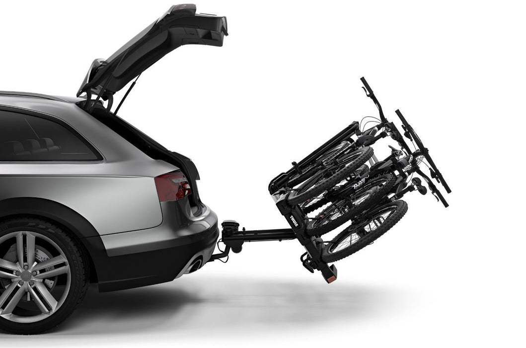 Thule EasyFold XT three-bike platform towbar bike rack black/aluminium Towbar Bike Rack - Thule - My Roof Tent