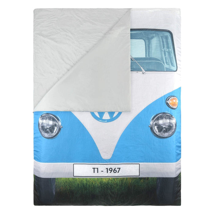 Vw Double Sleeping Bag Reversable Blue/Red 190Cm X 150Cm OL0183 - Board Masters - My Roof Tent