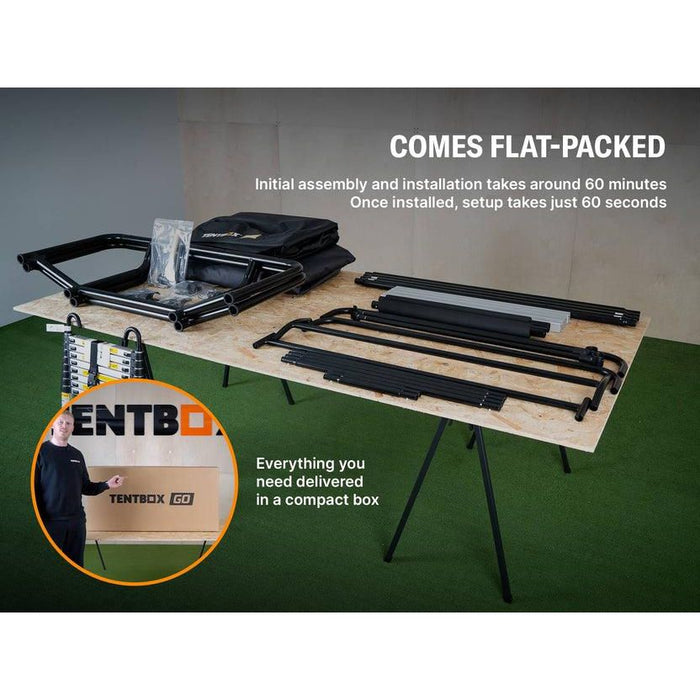 TentBox GO 2 Persone Lightweight Roof Tent 4 Season - TENTBOX - My Roof Tent