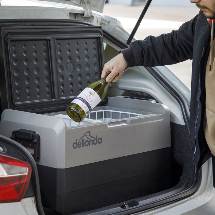 Dellonda Portable Fridge Freezer/Cool Box with LED Display 50L DL14 - Dellonda - My Roof Tent