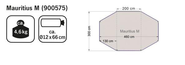 Reimo Mauritius Campervan Sun Canopy for T5 T6 California 4.6m (2m Rail) - Reimo - My Roof Tent