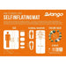 Vango Trek Pro 3 Quad Self inflating Sleep Mat Artichoke - Vango - My Roof Tent