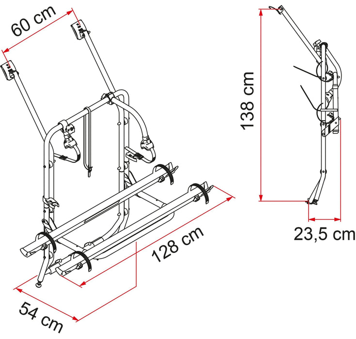 Fiamma Carry-Bike Vwt4 02094-18A - Fiamma - My Roof Tent