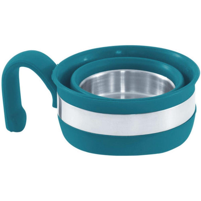 Collaps Mug Deep Blue: Collapsible and Reusable Camping Mug - Outwell - My Roof Tent