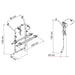 Fiamma Carry-Bike 2 x Bike Carrier for VW T6 Aluminium (02096-20-) Restyled 2023 model - Fiamma - My Roof Tent