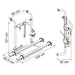 Fiamma Carry-Bike Caravan Hobby 2003 on Bike Carrier Rear Wall Bike Rack 02093A77A - Fiamma - My Roof Tent