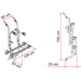 Fiamma Carry Bike Ford Transit 2000 - 2011 Single Door 2 Bike Cycle Bicycle Carrier - Fiamma - My Roof Tent