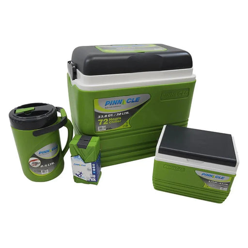 Vango Pinnacle 72Hr 5 Piece Set 32L Green Coolbox - Vango - My Roof Tent