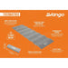 Vango ThermaTrek 1.7 Std Orange Air Beds - Vango - My Roof Tent