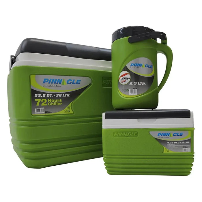 Vango Pinnacle 72Hr 5 Piece Set 32L Green Coolbox - Vango - My Roof Tent