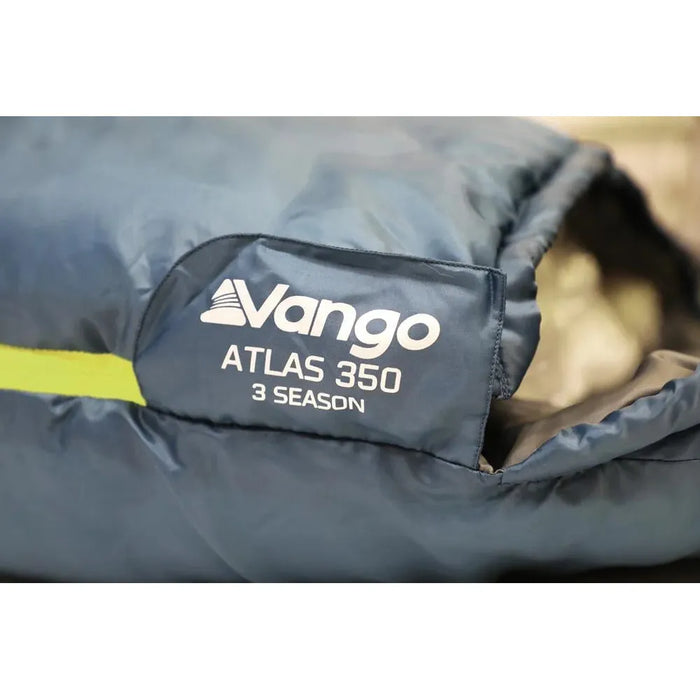 Vango Atlas 350 Ink Blue Sleeping Bag Single - Vango - My Roof Tent