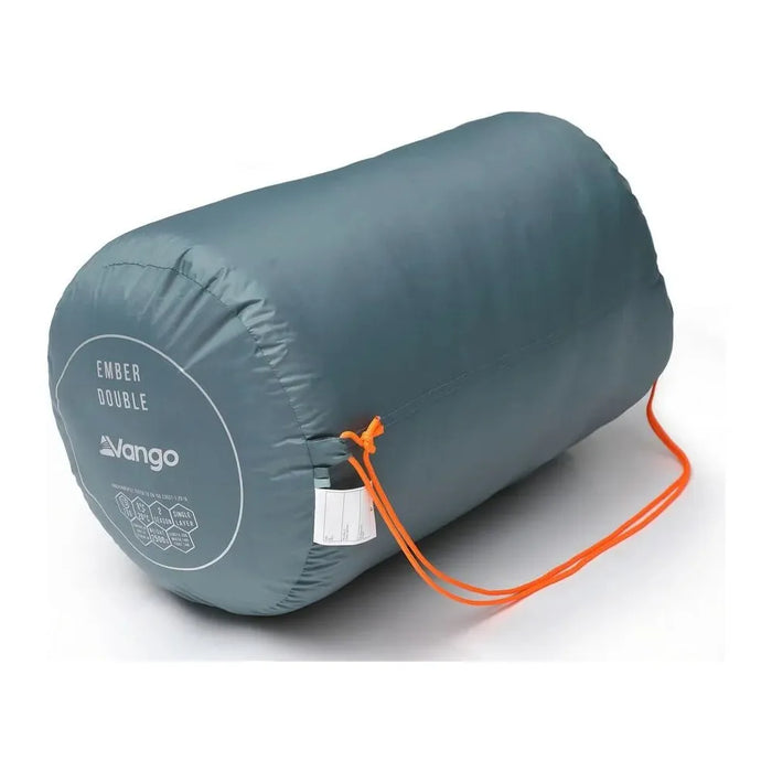 Vango Ember Double Double Mineral Green Sleeping Bag - Vango - My Roof Tent