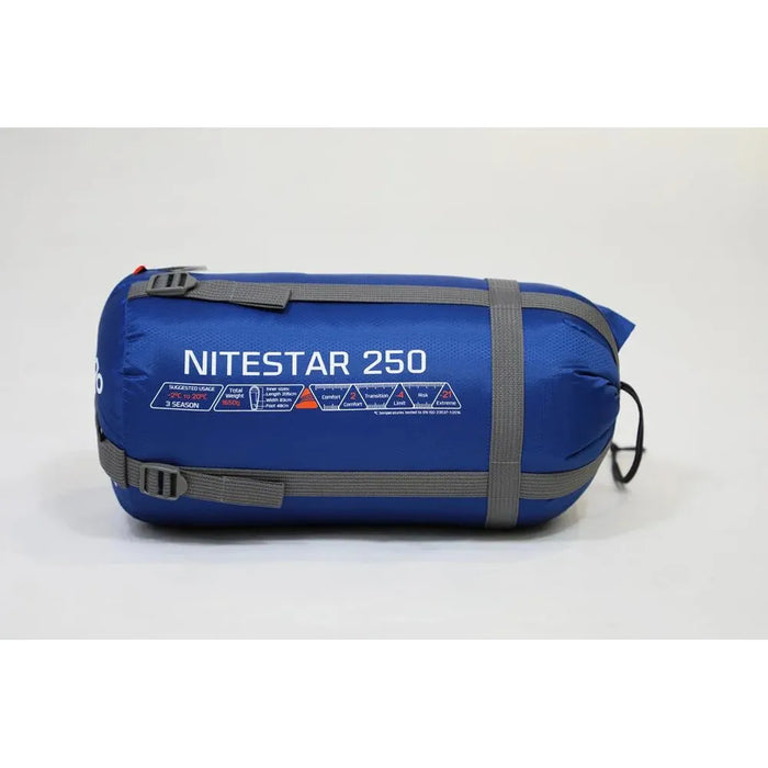 Vango Nitestar Alpha 250 Classic Blue Sleeping Bag - Vango - My Roof Tent
