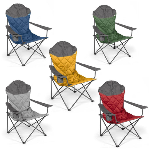 Kampa XL High Back Chair Folding Camping Caravan Festival All Colours - Kampa - My Roof Tent