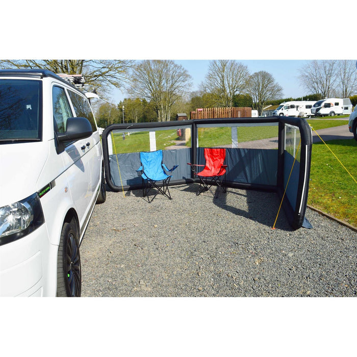 Maypole 3 Panel Inflatable Windbreak 600cm - Maypole - My Roof Tent