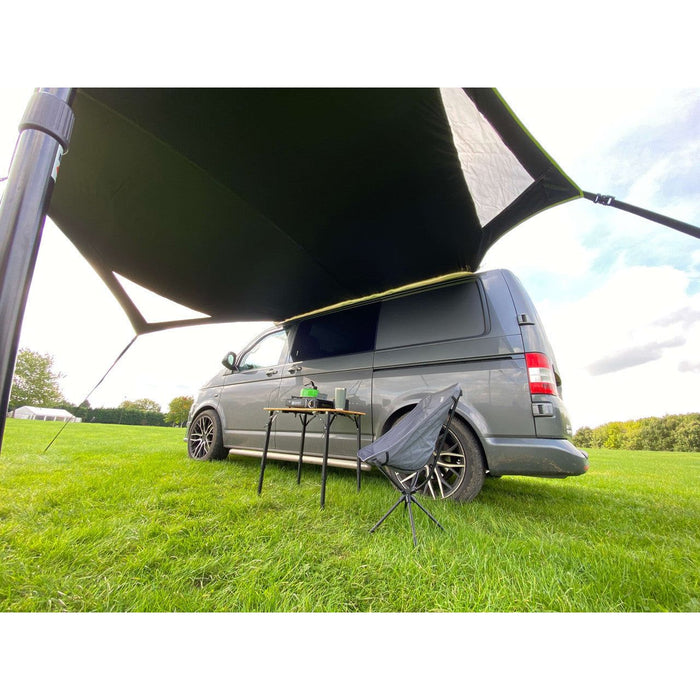 Olpro Modern Shade Canopy (Charcoal & Lime) - Olpro - My Roof Tent