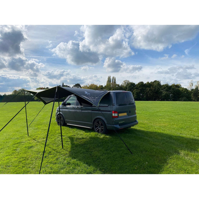 Olpro Modern Shade Canopy (Charcoal & Lime) - Olpro - My Roof Tent