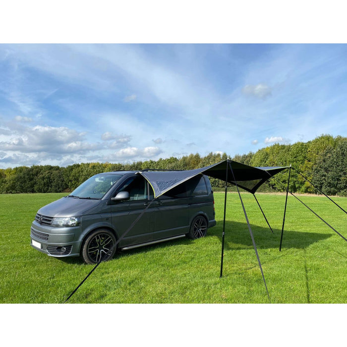 Olpro Modern Shade Canopy (Charcoal & Lime) - Olpro - My Roof Tent
