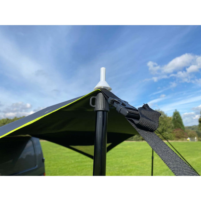 Olpro Modern Shade Canopy (Charcoal & Lime) - Olpro - My Roof Tent