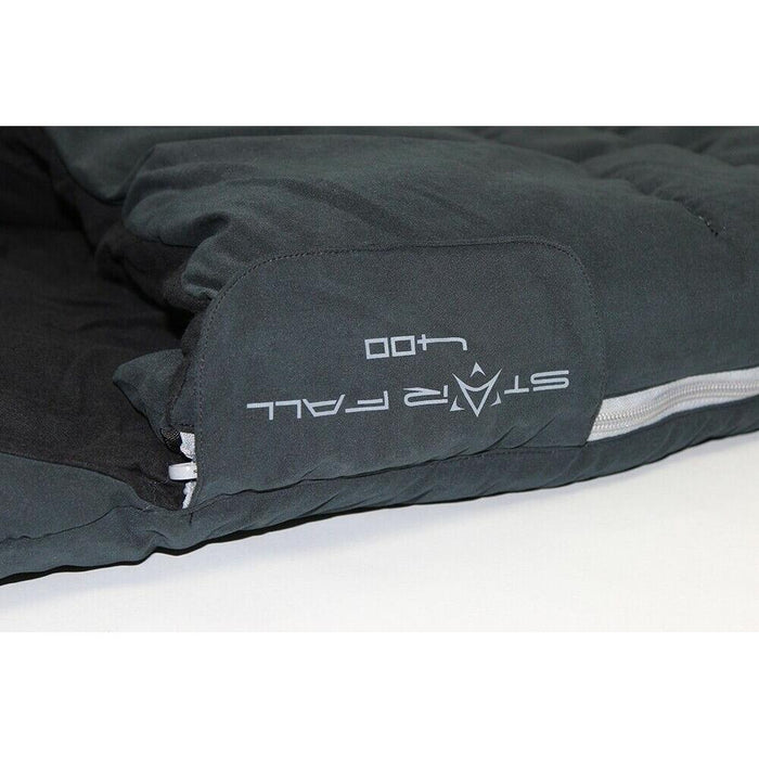 Outdoor Revolution StarFall Midi Cotton Flannel Inner Sleeping Bag - Charcoal - Outdoor Revolution - My Roof Tent