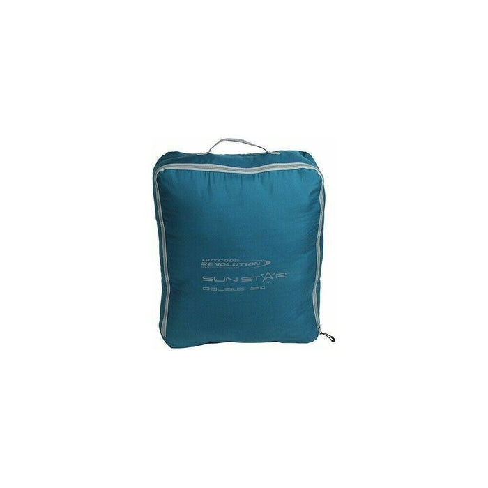 Outdoor Revolution Sun Star Coral Blue Double 200 Sleeping Bag ORSB2011 Blue - Outdoor Revolution - My Roof Tent