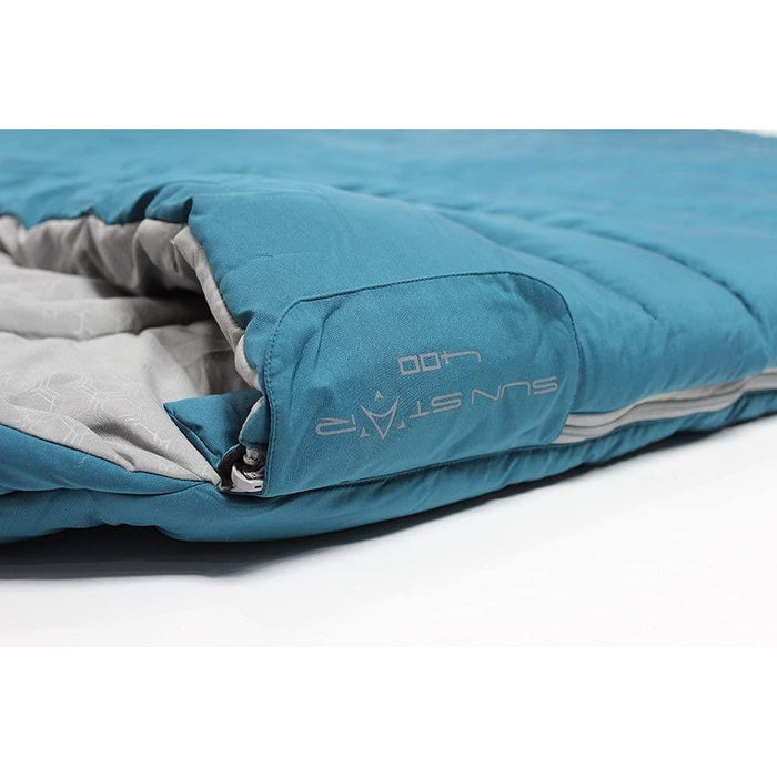 Outdoor Revolution Sun Star Double 400 Sleeping Bag DL Blue Coral - Outdoor Revolution - My Roof Tent