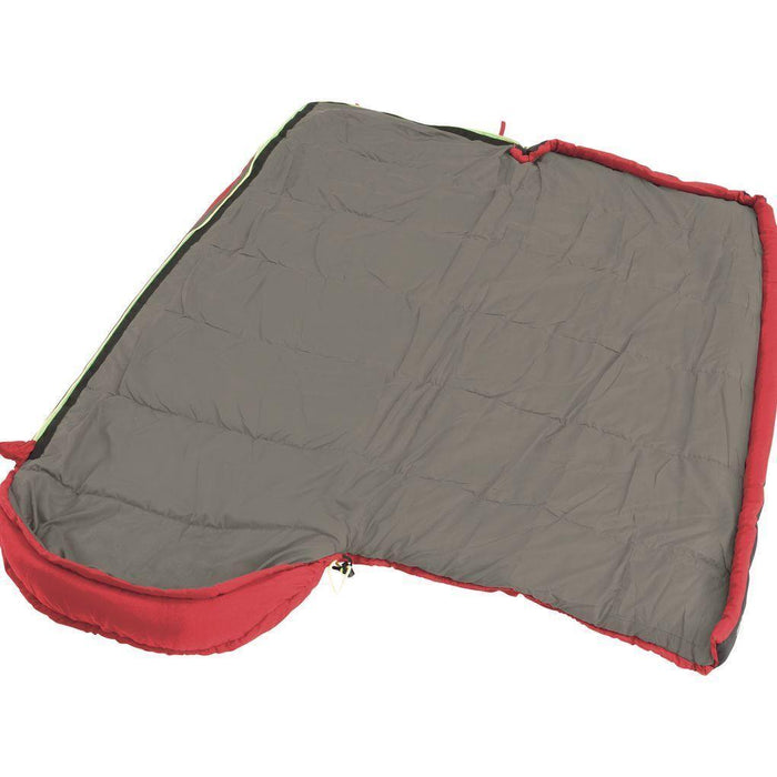 Outwell Campion Junior Kid / Childrens Sleeping Bag Red - 2 Season - Outwell - My Roof Tent